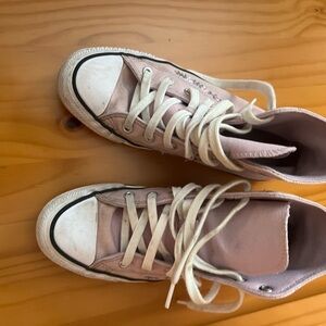 Converse Kids Light Pink High-Top Sneakers